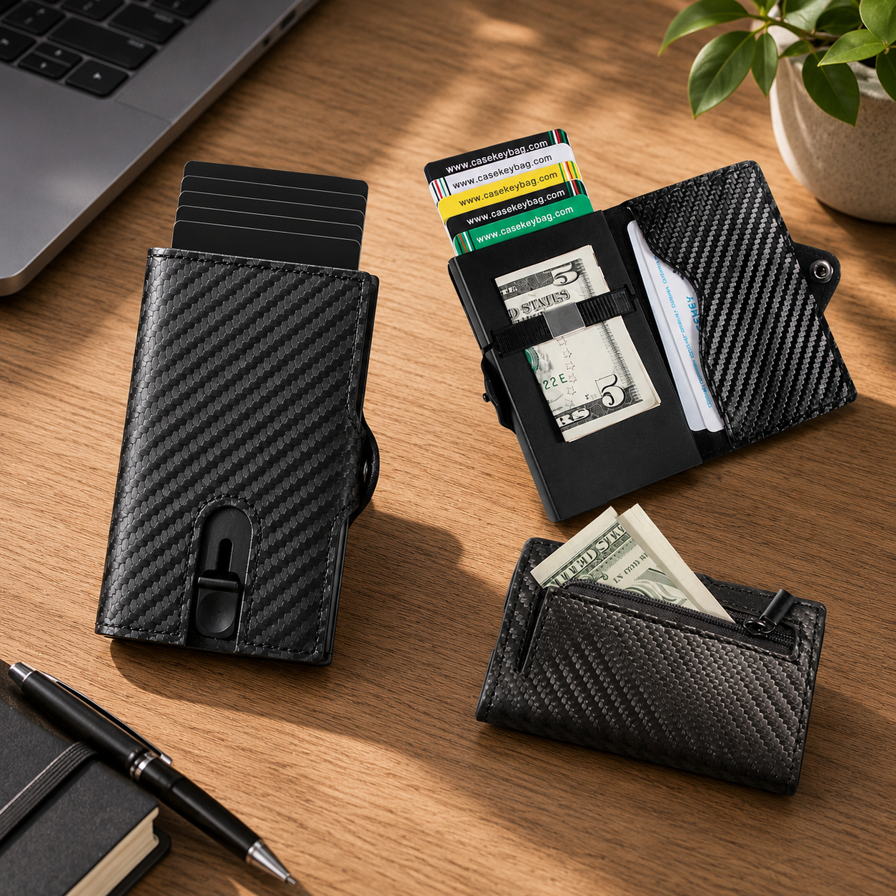 Porte-cartes anti-RFID Business Automatique