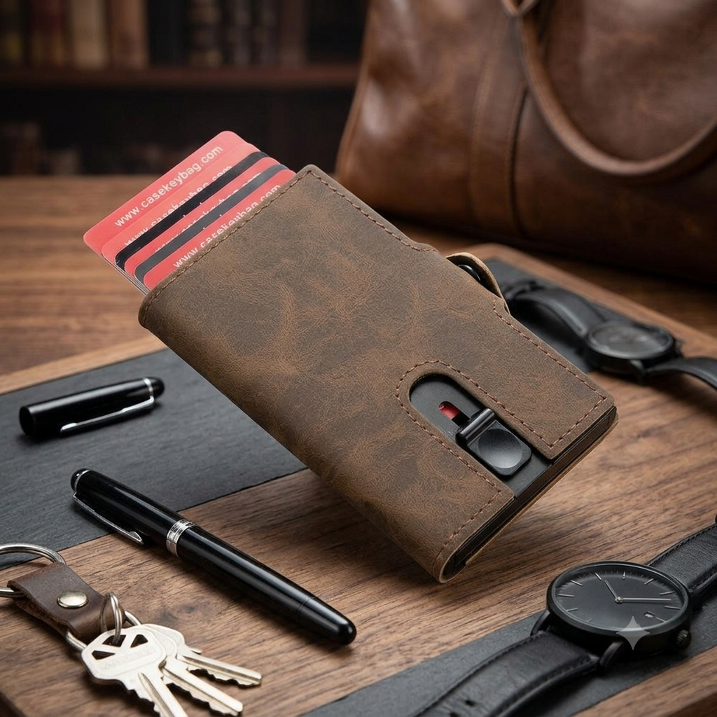 Porte-cartes anti-RFID Business Automatique