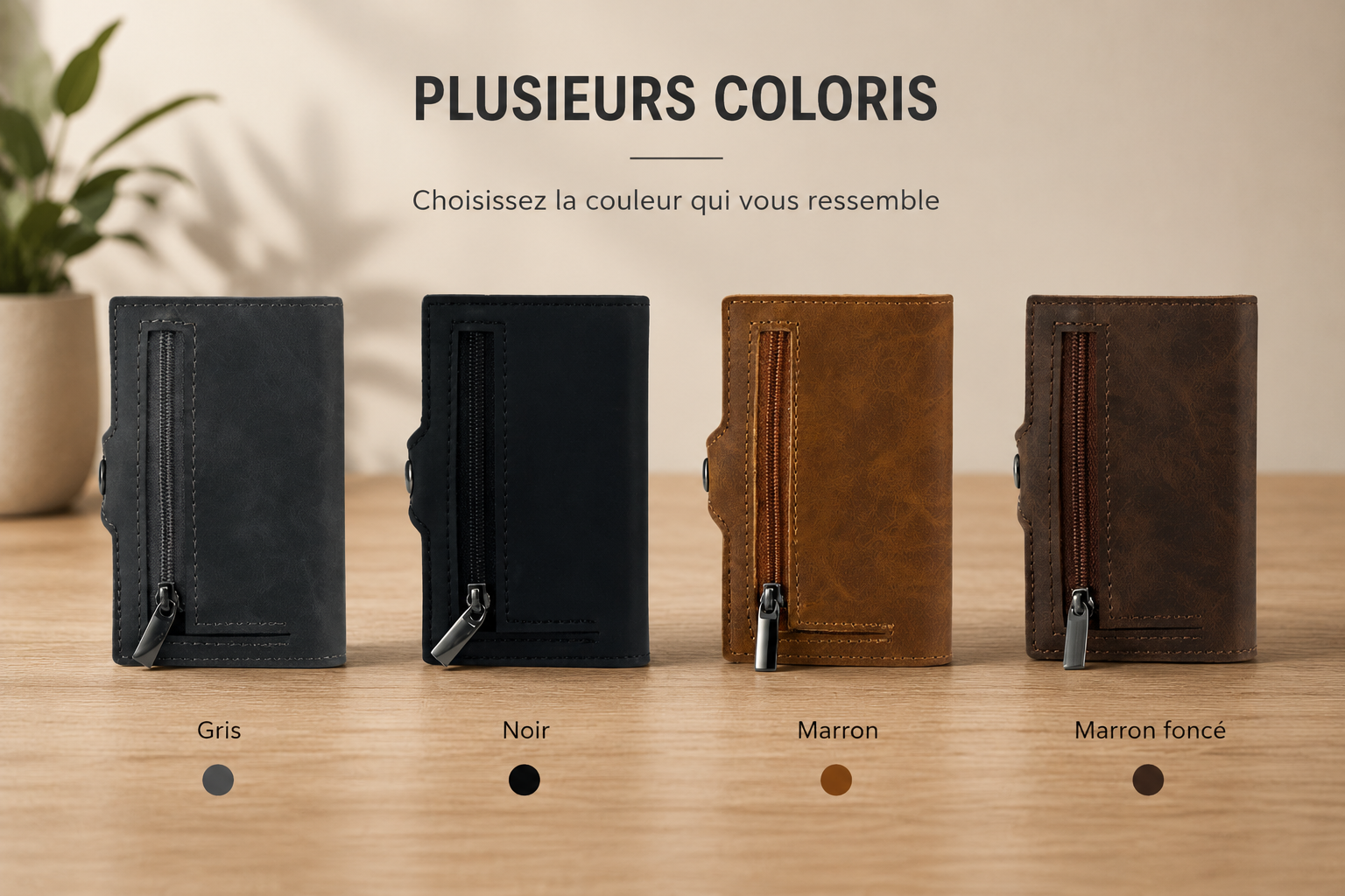 Porte-cartes anti-RFID Business Automatique