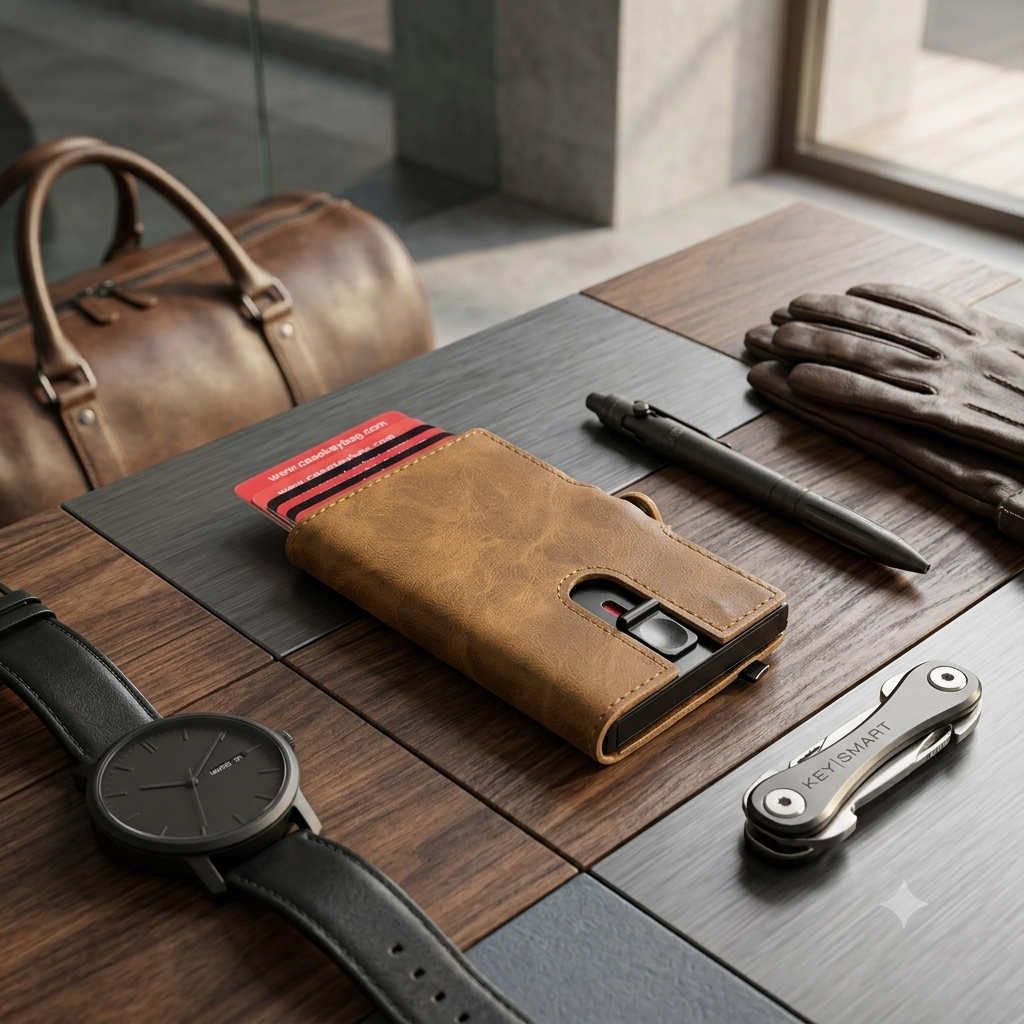 Porte-cartes anti-RFID Business Automatique